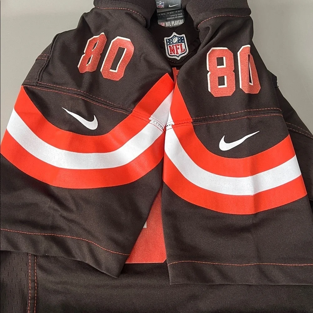 Nike On Field Browns Jersey Landry #80 Youth Size Medium
